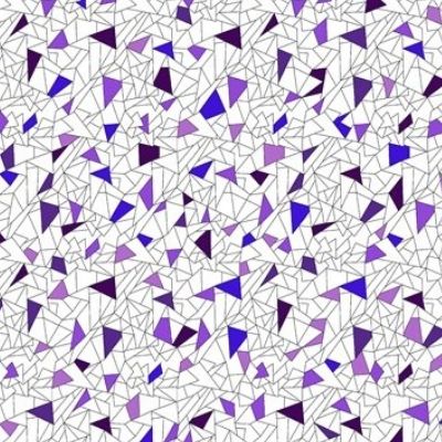 Black White & Bright by Christa Watson - Crackle - Purple