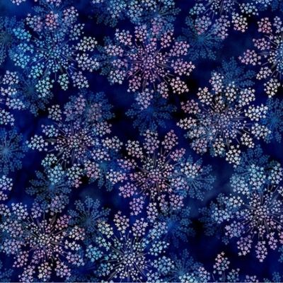Paisley In Love by Hoffman - Digital Print - Navy
