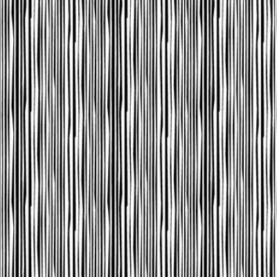 Black White & Bright by Christa Watson - Electric Strips - White/Black